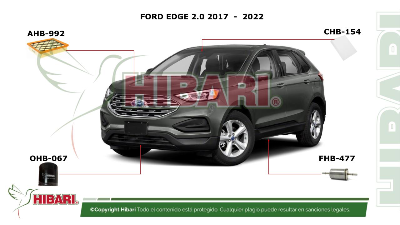 Lee más sobre el artículo FORD EDGE 2.0 2017  –  2022